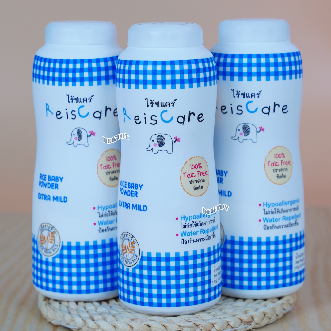 Reis care ไร้ซแคร์ แป้งเด็กไร้ซแคร์ แป้งข้าวจ้าว 40 และ 130 กรัม ...