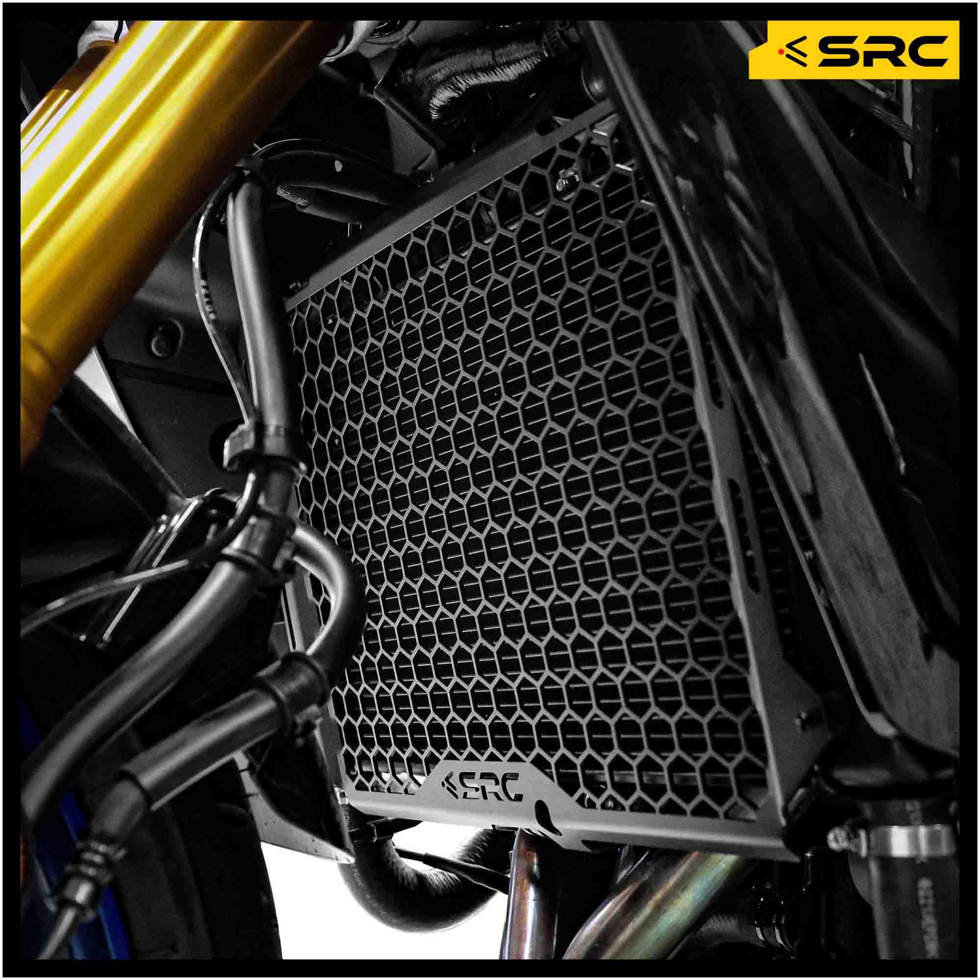 การ์ดหม้อน้ำ SRC สำหรับ YAMAHA TRACER 9GT ปี 2022 - Present / Radiator ...