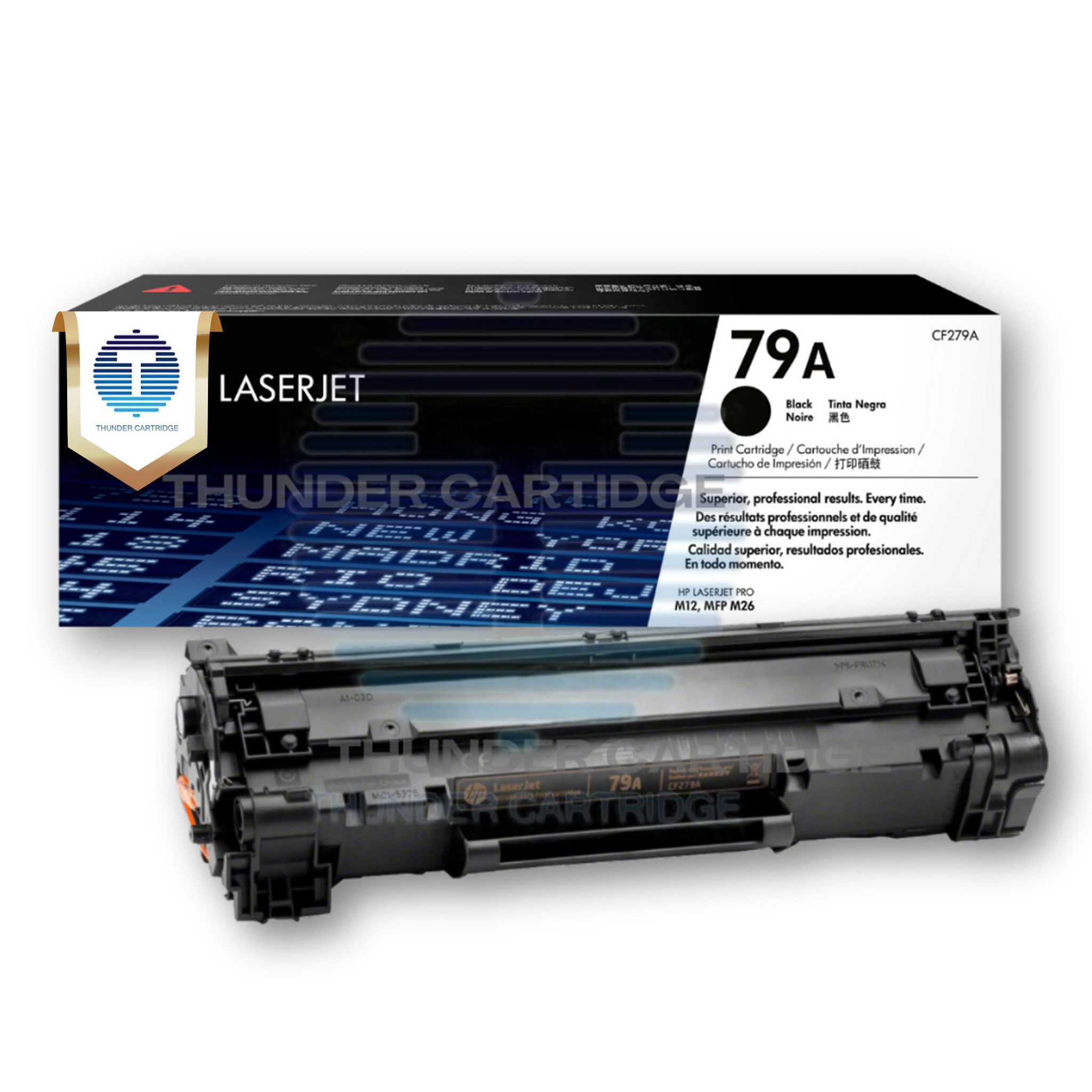 ตลับหมึกพิมพ์ HP 79A ตลับหมึกโทนเนอร์ สีดำ (CF279A) รับประกัน 5 ปี ...