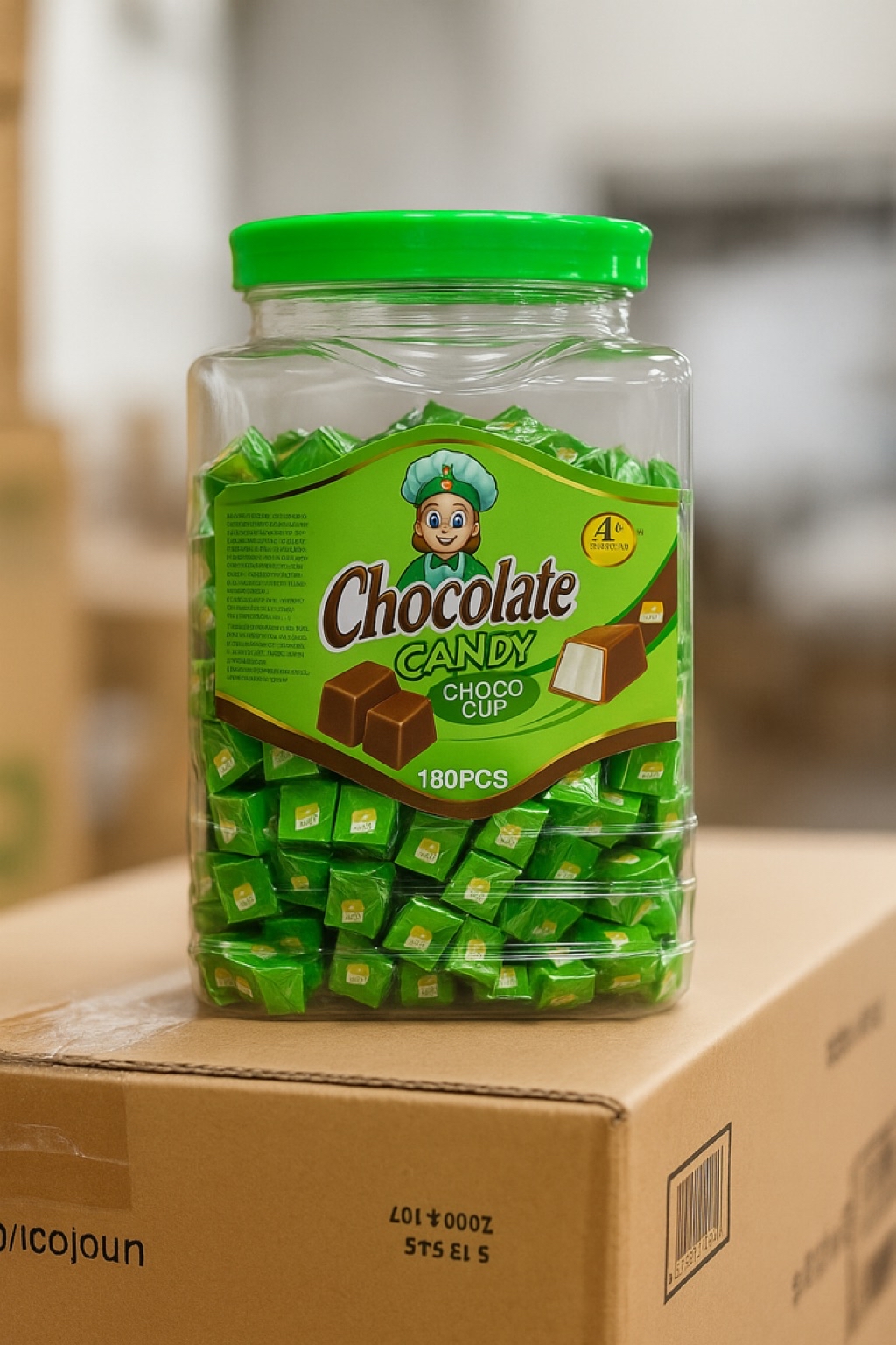 [ Candy Cube ] ลูกอมอัดเม็ดรสช็อกโกแลต ขนาด 180 เม็ด | Shopee Thailand
