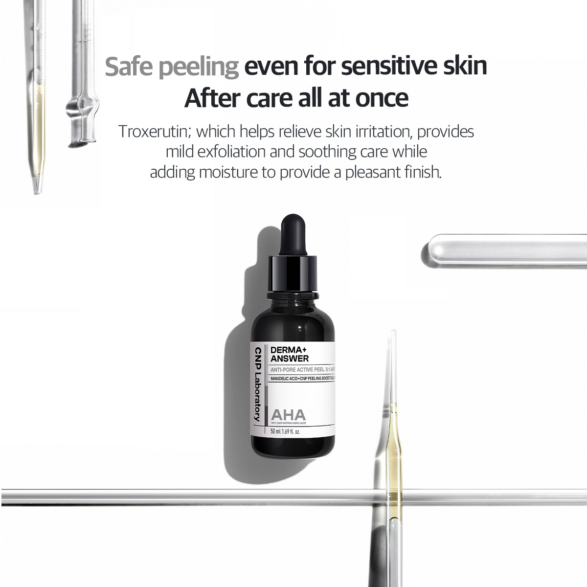 CNP LABORATORY Derma Answer Anti-Pore Active Peel AHA Ampule 50ml เอเอช ...
