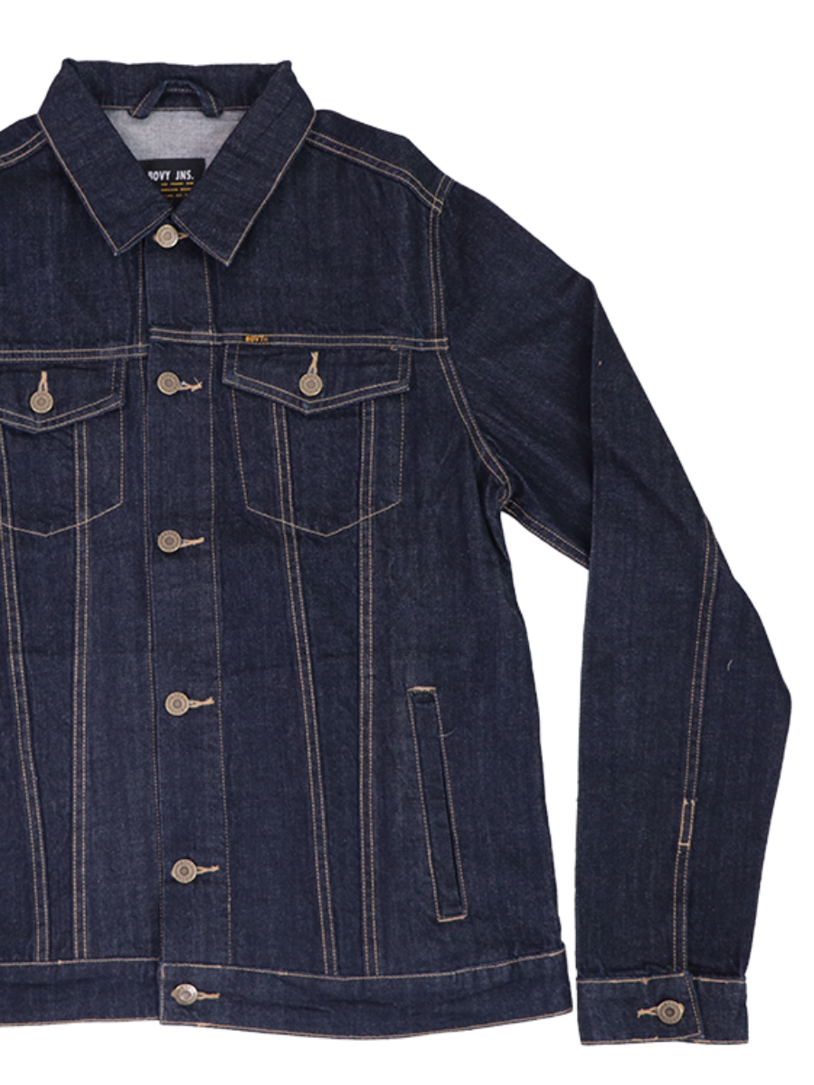 BOVY JACKET JEANS BLUEFADE- เสื้อแจ็คเก็ตสียีนส์เข้มยีนส์อ่อน BJ9227 ...
