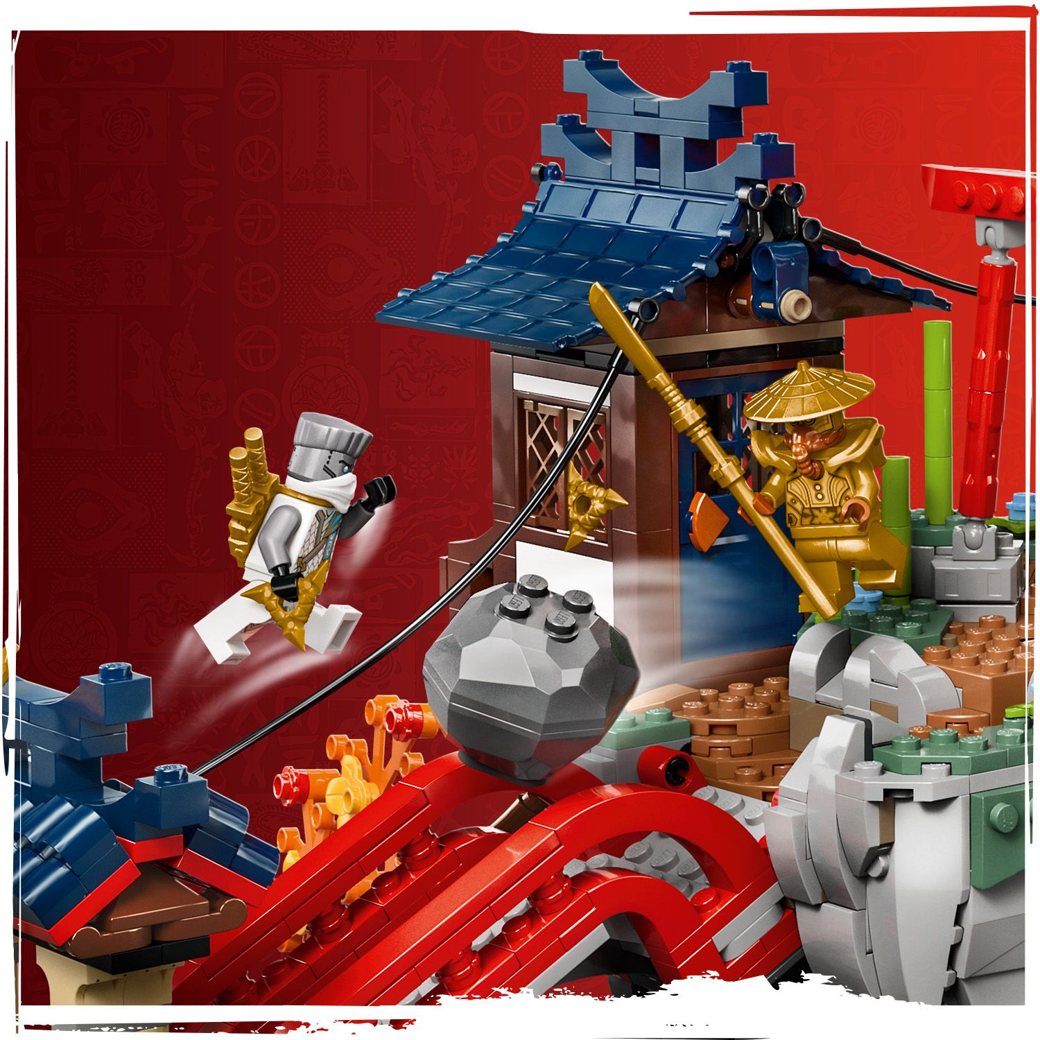LEGO NINJAGO 71814 LEGO Ninjago 71814 Tournament Temple City (3489 ...