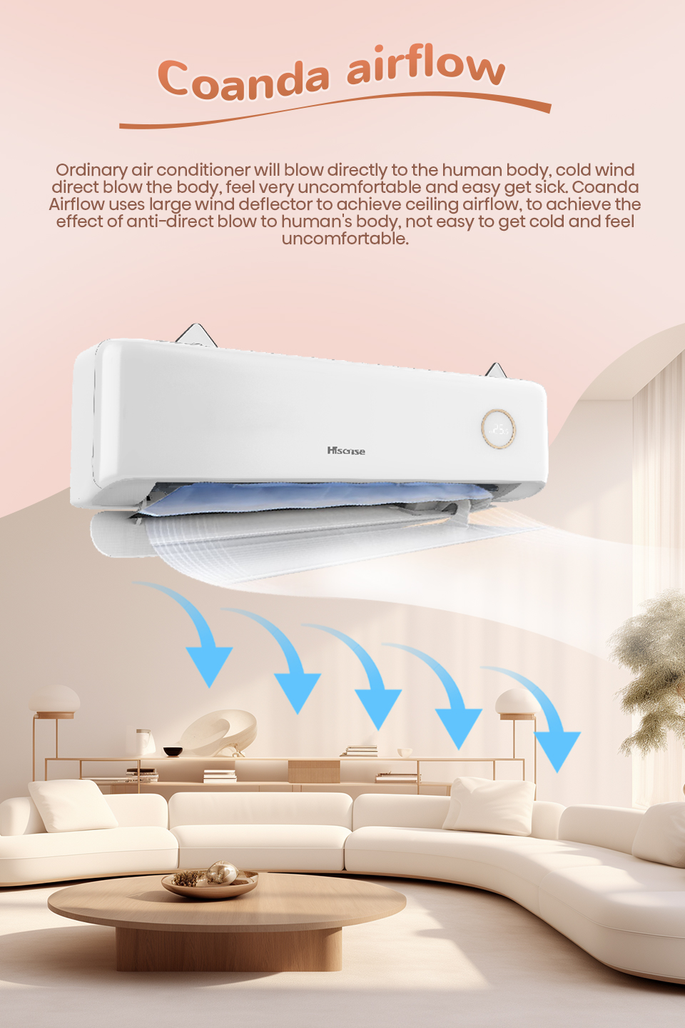 Hisense Cute Kitten Air UC Series ครื่องปรับอากาศติดผนัง ขนาด 10000-12000BTU แอร์ เครื่องปรับอากาศ