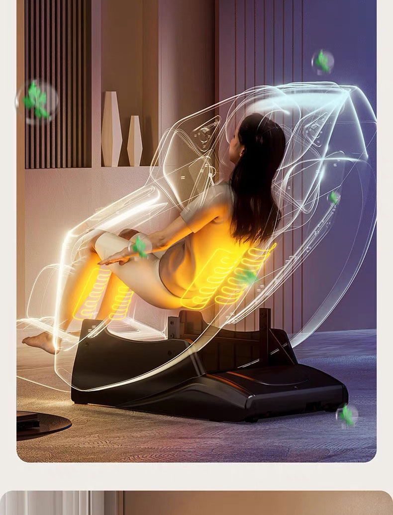 AILIST เก้าอี้นวดไฟฟ้า osam เก้าอี้นวด สีขาว สีดำ ระบบสแกนร่างกาย (Body Scan) ปรับตำแหน่งการนวด เก้าอี้นวดไฟฟ้า massage chair นวดแผนไทย ประคบอุ่น เก้าอี้นวดไฟฟ้าอัตโนมัติรุ่นใหม่หรูหราสำหรับผู้สูงอายุ ระบบความร้อน (Heat Therapy)