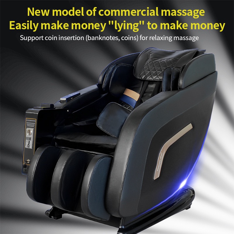 AILIST เก้าอี้นวด สีดำ ฟื้นฟูร่างกาย บรรเทาอาการปวดหลัง ปรับปรุงคุณภาพการนอนหลับ ผ่อนคลายกล้ามเนื้อ ฟื้นฟูร่างกาย เพื่อความผ่อนคลายขั้นสุด แข็งแรงทนทาน