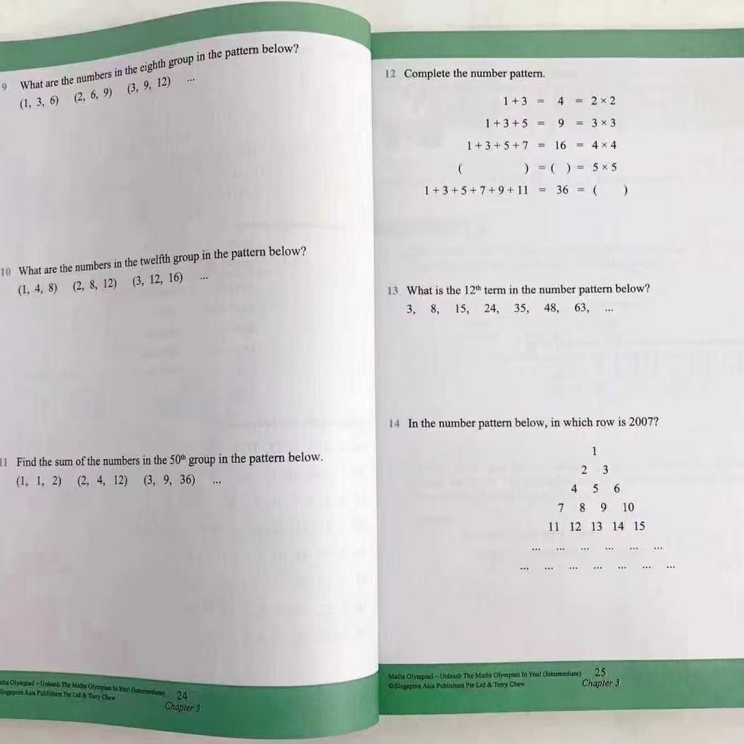Learning Mathematics Book Grade1-6 Singapore Math and SAP Maths ...