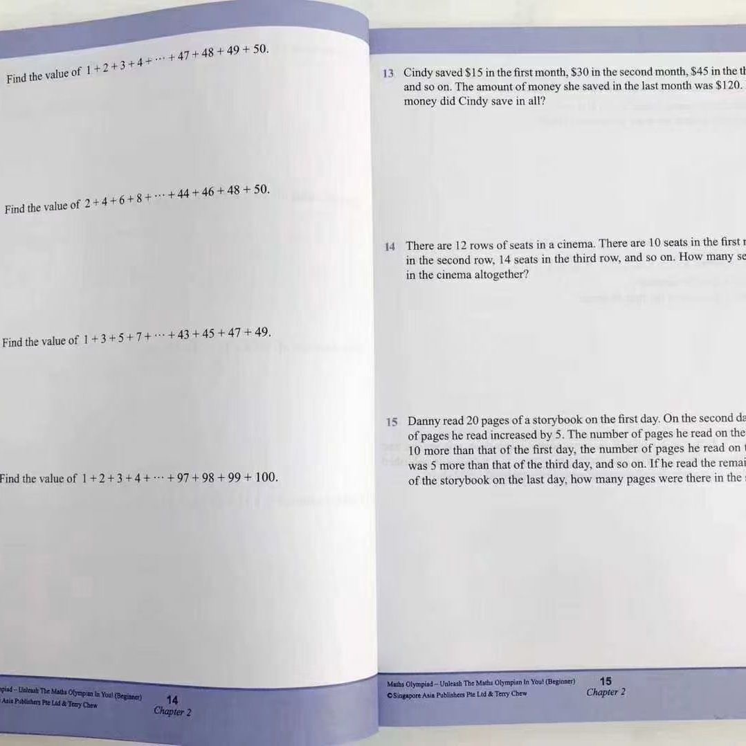 Learning Mathematics Book Grade1-6 Singapore Math and SAP Maths ...