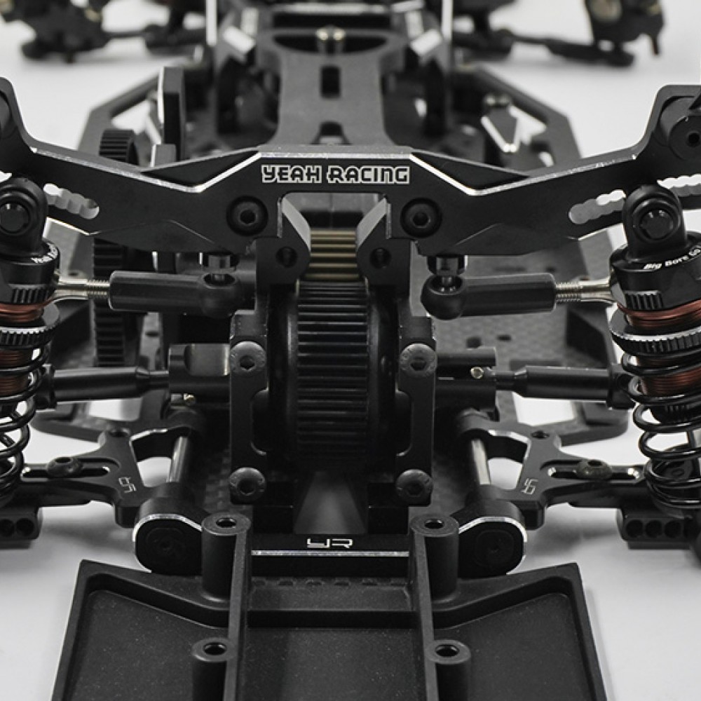 Yeah Racing YT-0055BK | 2 In 1 Misuratore Altezza E Cadenza | Nero | 1/10 Touring
