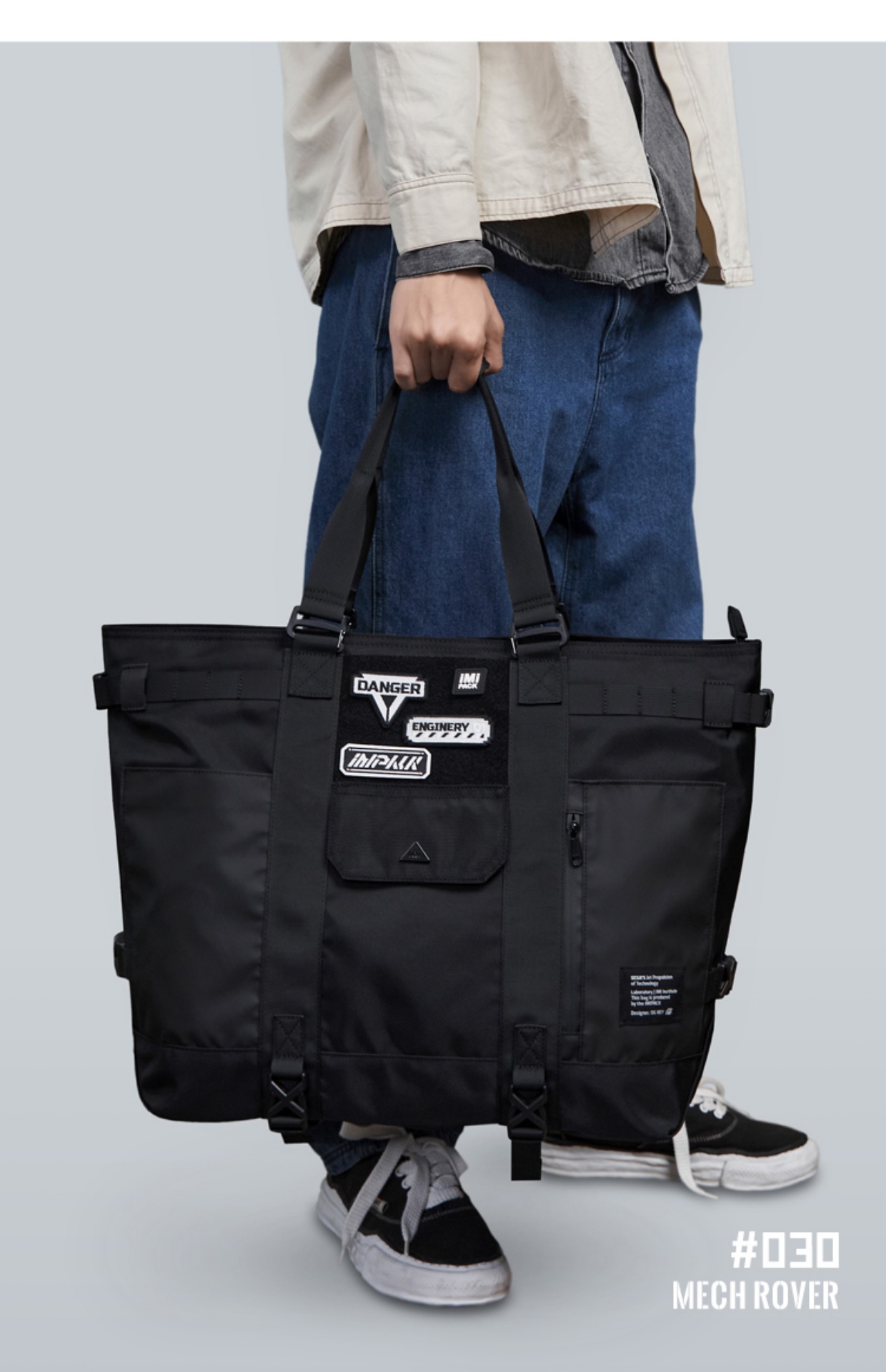 Imipack Mesh Rover กระเป๋าสะพายสำหรับ Macbook Pro, Macbook Air ขนาด 13 ...