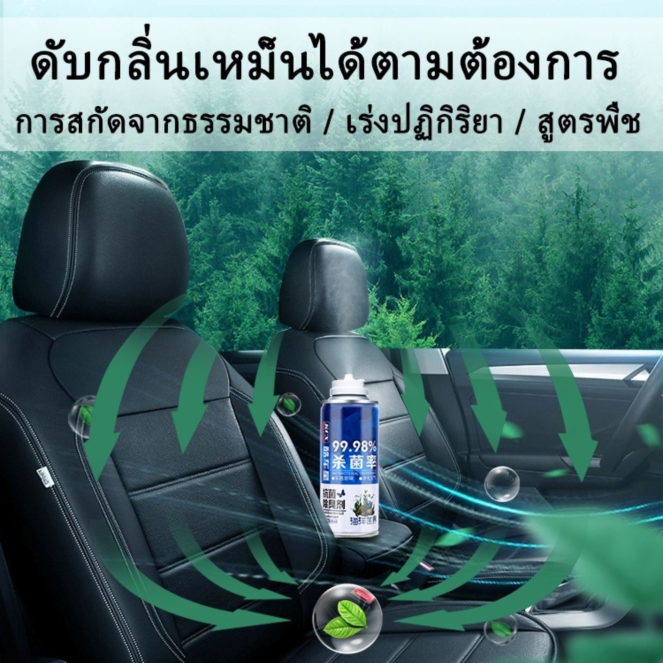 HEXMA Car Interior deodorization water, car interior deodorization ...