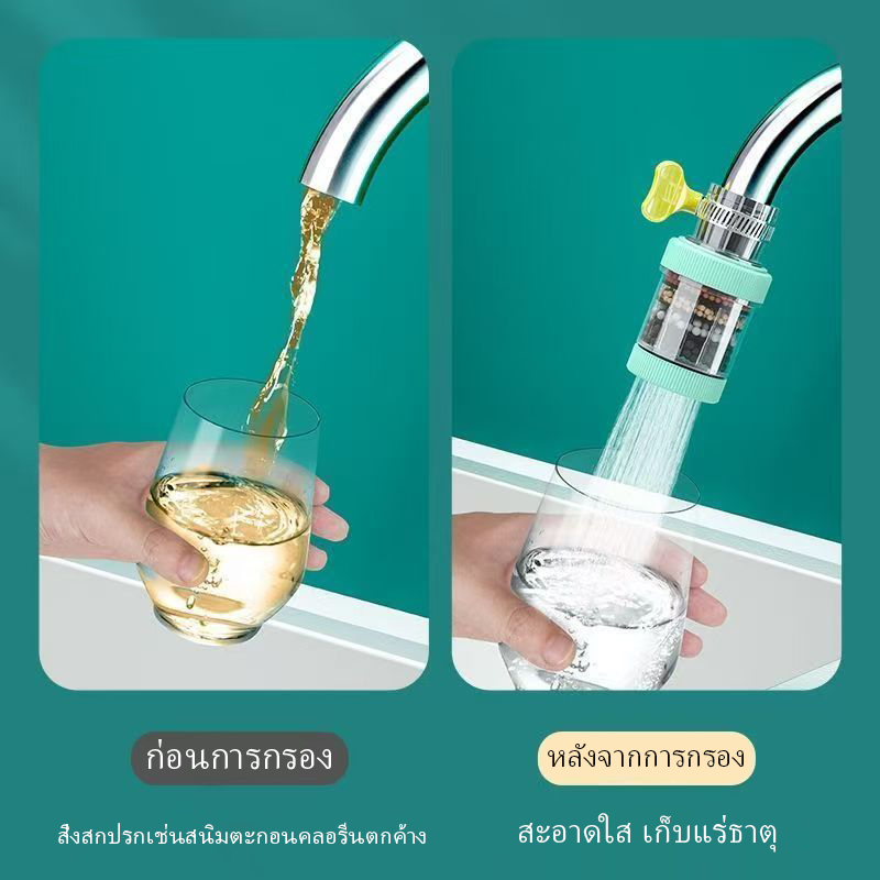 6 ชั้น Faucet Joint Splash Joint เครื่องกรองน้ำมาตรฐานเครื่องกรองน้ำที่ ...