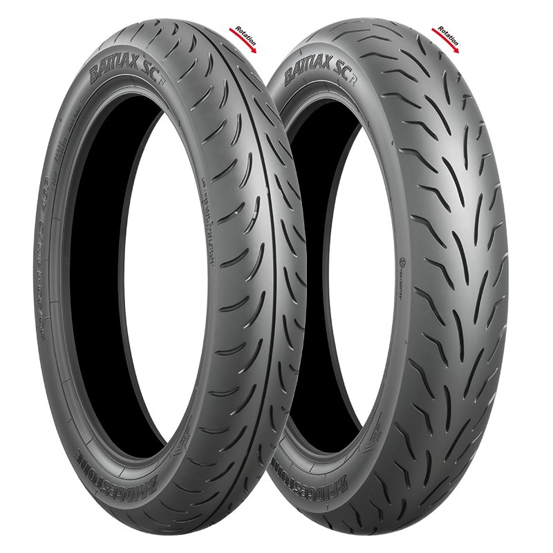 ยางนอก Bridgestone Battlax SC XMAX 300 TL FORZA300/350 FORZA350 ยางหน้า ...