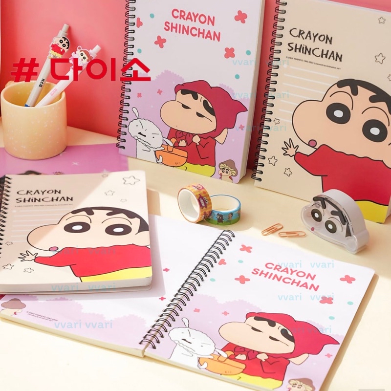 Daiso korea Crayon Shin-Chan ชินจัง ถุง สมุด ไดโซะ เกาหลี | Shopee Thailand