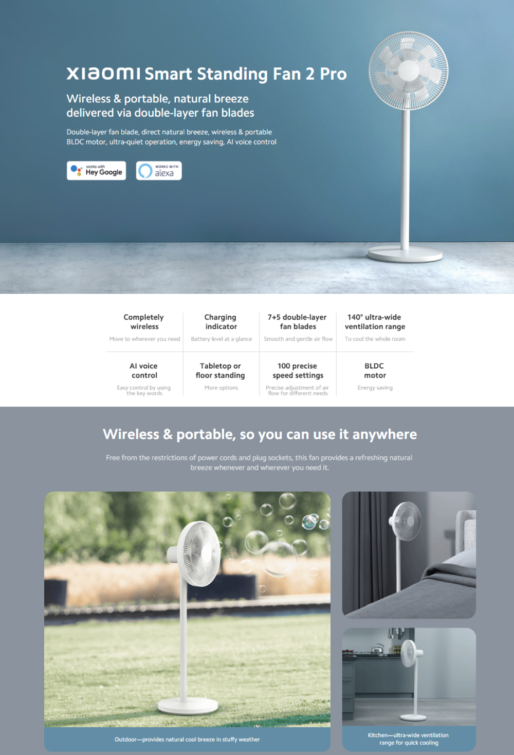 [NEW] Xiaomi Mi Smart Standing Fan 2 pro/Fan 2 lite/Fan 2พัดลมตั้งพื้น ...