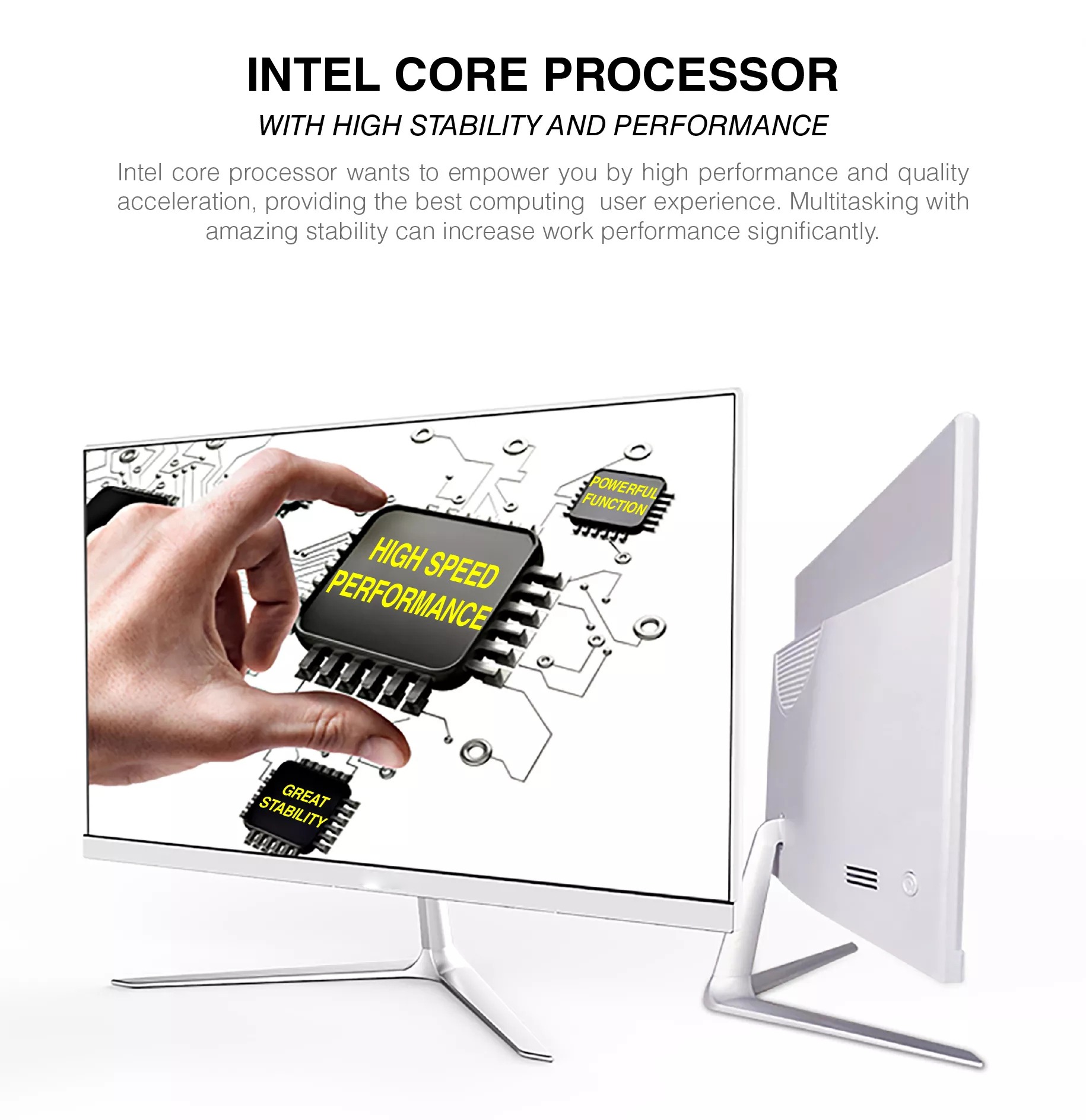 Lenovo Factory All In One PC 22 นิ้ว HD Ultra Slim Intel Core i5 3210 ...