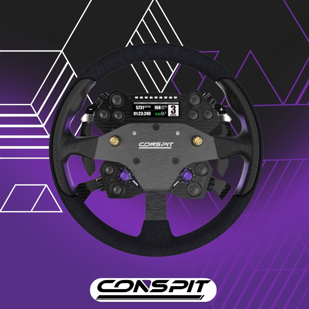 พร้อมส่ง Conspit (RX320, DX320, CX295) Wheel With H.AO HUB (ประกันศูนย์ ...