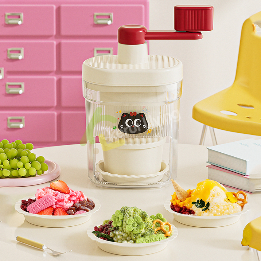 Ecoco เครื่องทำน้ำแข็งไส ice maker บิงซู หวานเย็น คลายร้อน เด็กๆก็ทำได้ ...
