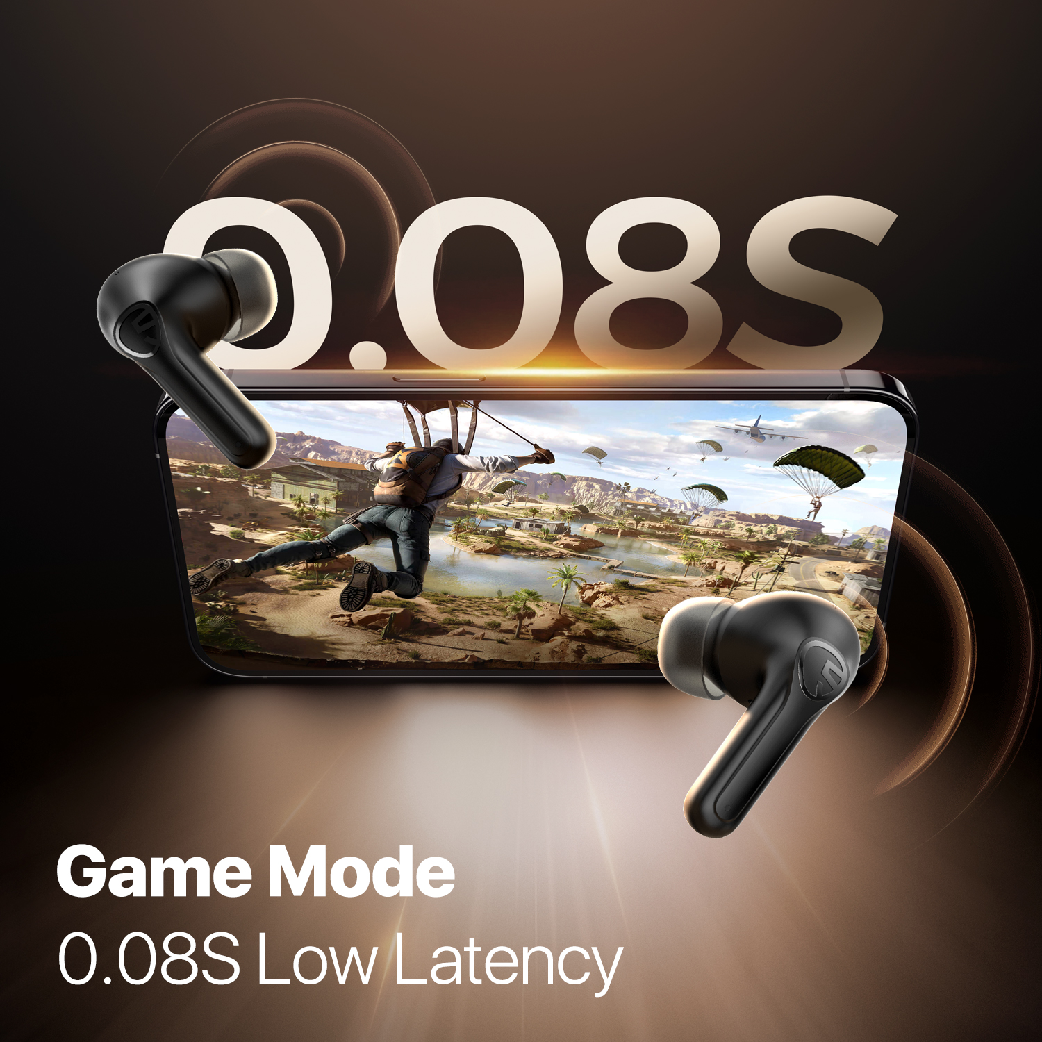 SOUNDPEATS T3 Pro หูฟังไร้สาย Bluetooth 5.4 หูฟังบลูทูธ ANC มี Game Mode