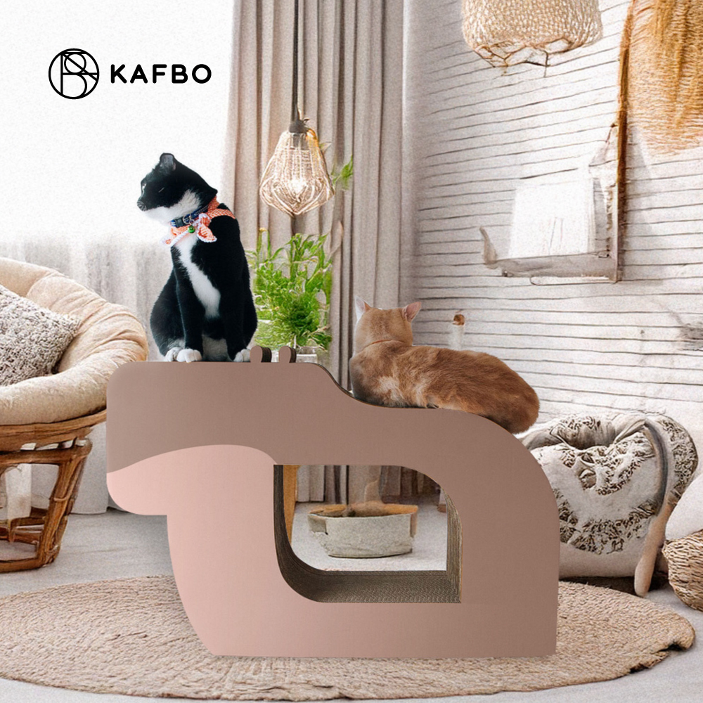 KAFBO 9Lifers Cat Scratching Furniture Hippo Bouncy Pork Moo Deng ฮิปโป ...