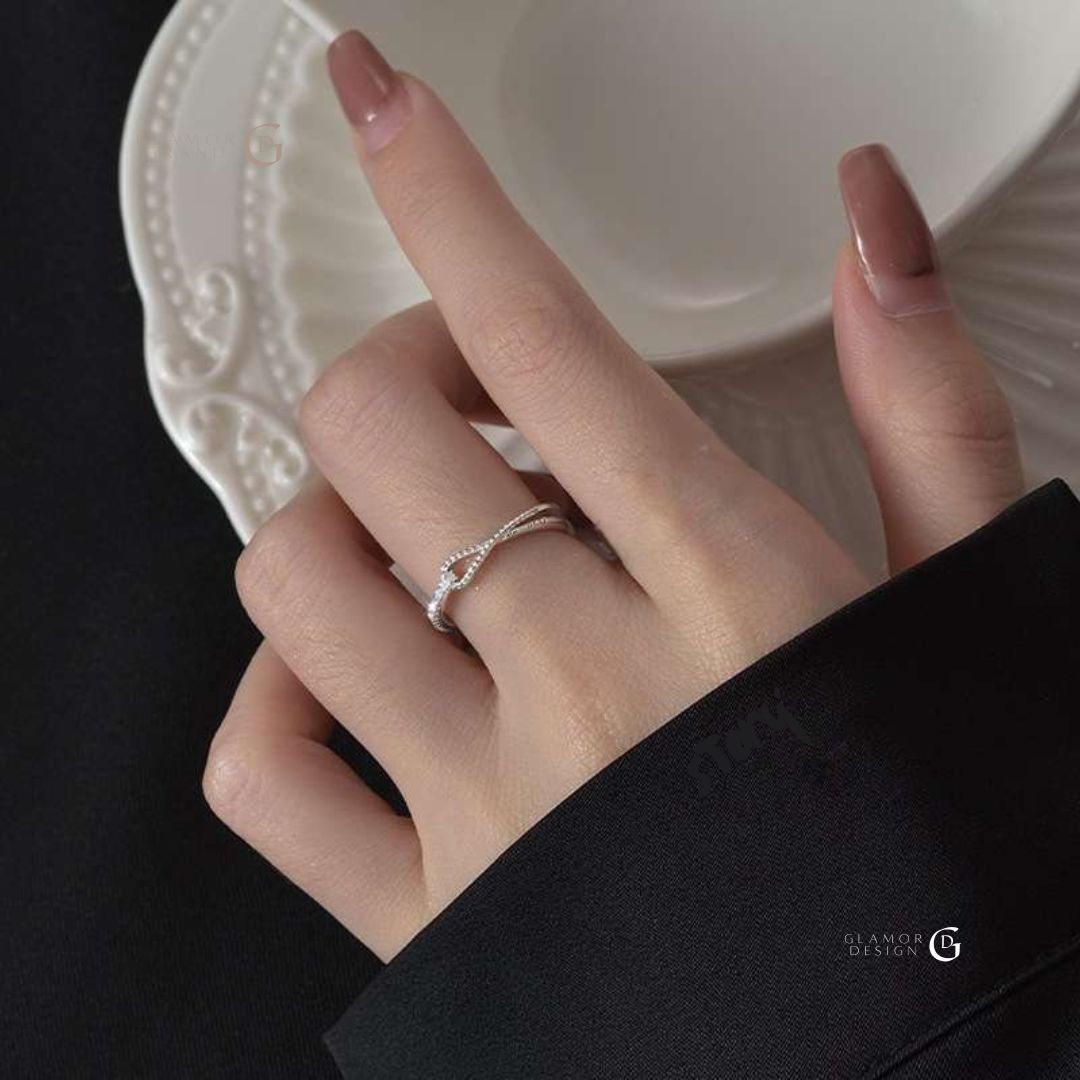 GLAMOR แหวน Particular Ring แหวนแฟชั่น แหวนเงินแหวนเรียบๆ ของขวัญ ...