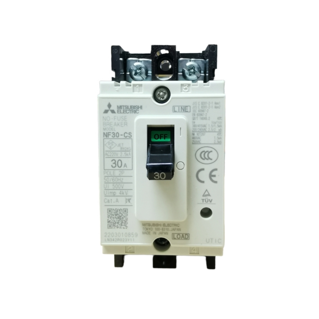 Mitsubishi NF30-CS 2P 15A 20A 30A เบรกเกอร์ มิตซูบิชิ NF30 CS | Shopee ...