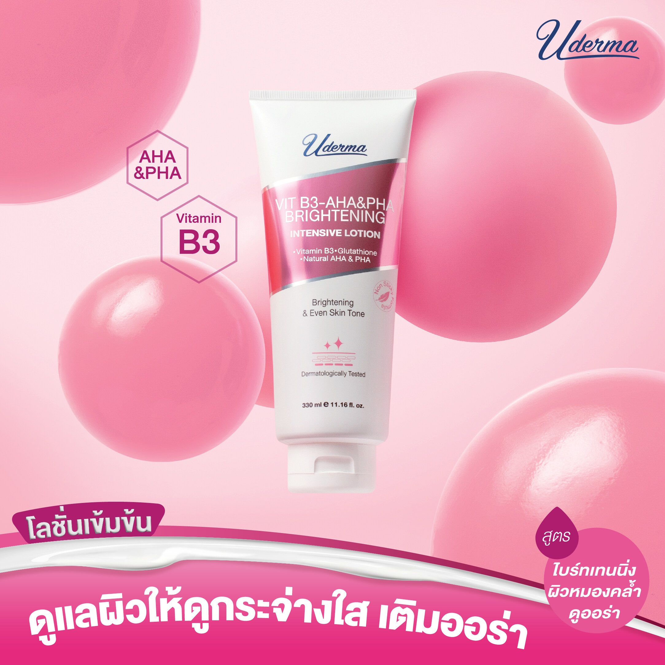 1 แถม 1 ใหม่! Uderma Intensive Lotion โลชั่นสูตรเข้มข้น 4 สูตรตอบโจทย์ ...