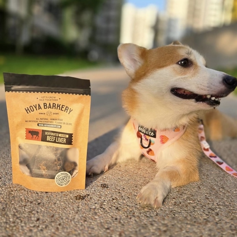 ตับวัว ปอดวัว Beef Liver Beef Lung ขนมน้องหมา Hoya Barkery Dog Treats ...