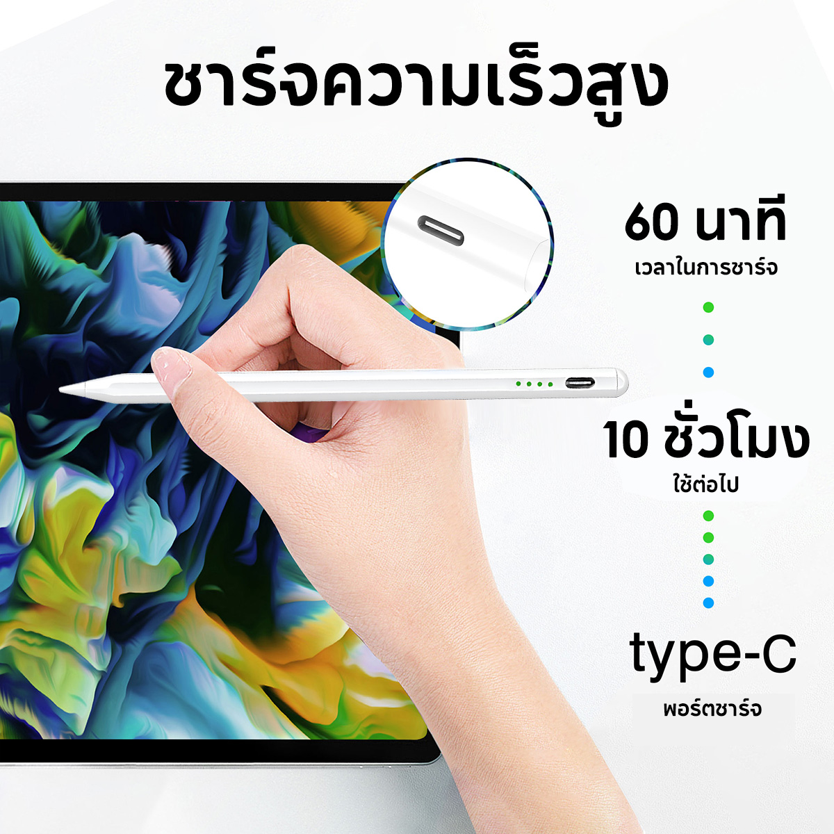 Riino G314 Stylus สามารถวางมือบนหน้าจอได้ ปากกาสไตลัส for รุ่นหลังปี ...