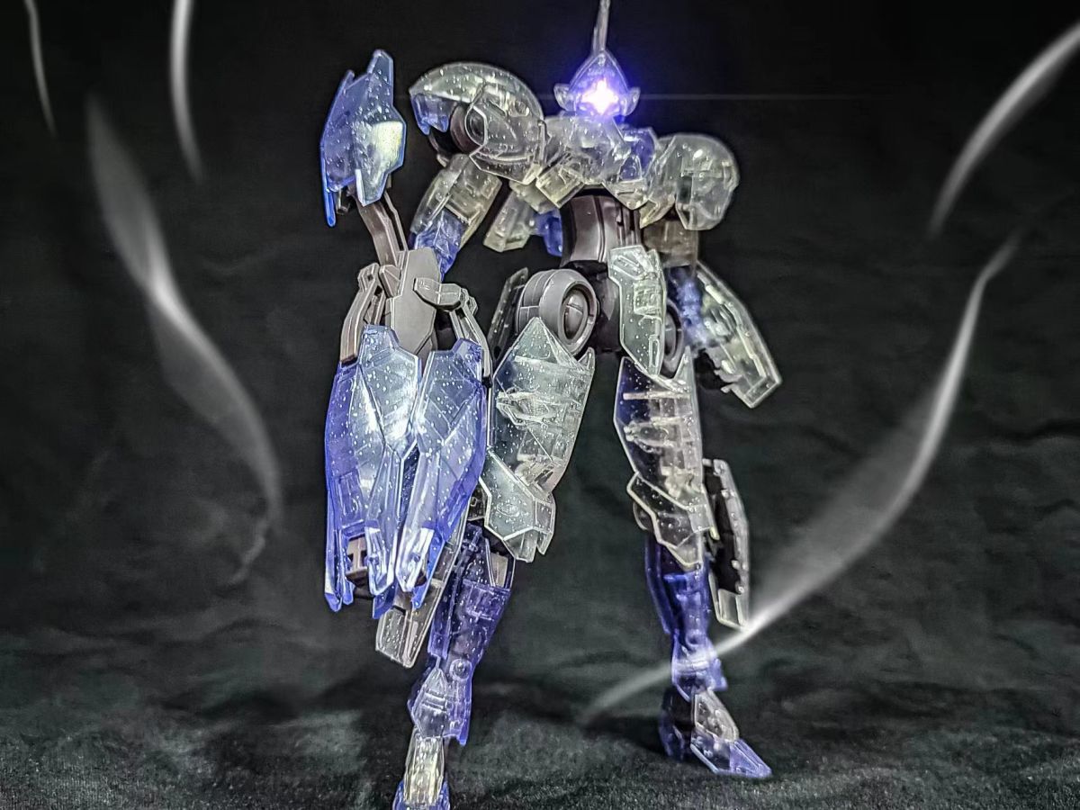 Color transparent CFK-029 MICHAELIS โมเดลกันดั้มสีใส HG Mercury Witch ...