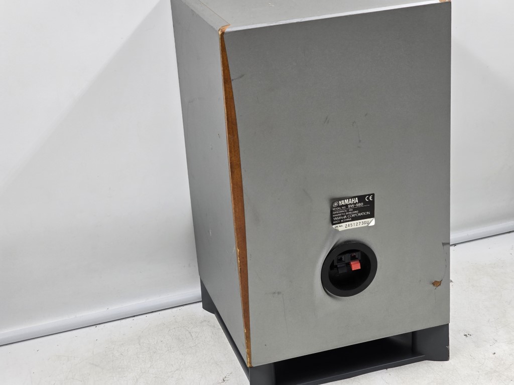 BA72 ลำโพง SUBWOOFER 1 ลูก มือสองญี่ปุ่น (273) YAMAHA SW-S60 8 โอห์ม ...