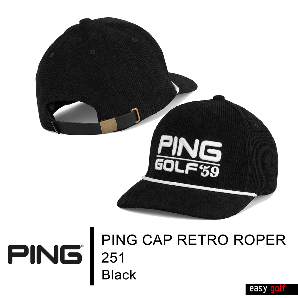 PING CAP RETRO ROPER 251 PING CAP MEN หมวกกอล์ฟ หมวกกีฬาผู้ชาย | Shopee ...