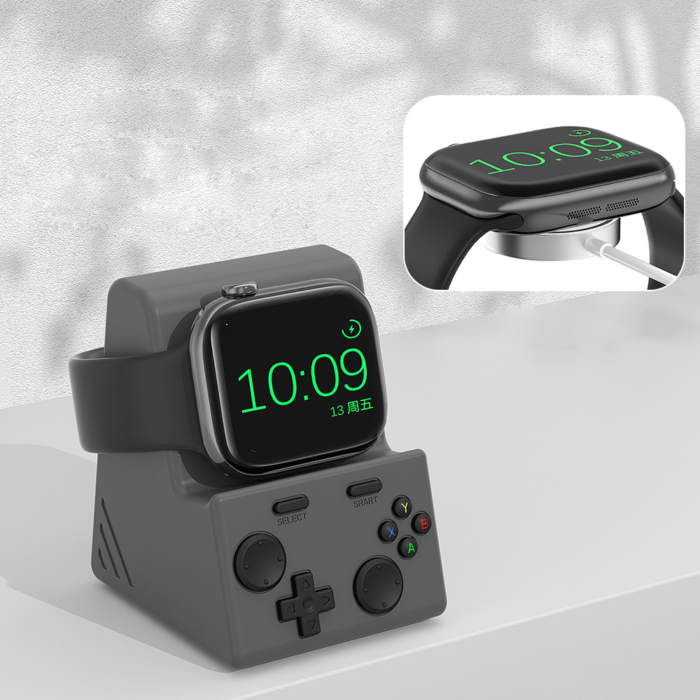 แท่นชาร์จ iWatch ฐานซิลิโคน ที่ตั้งนาฬกาสมาทวอช เคสอ่อน เคสแอร์พอด ...