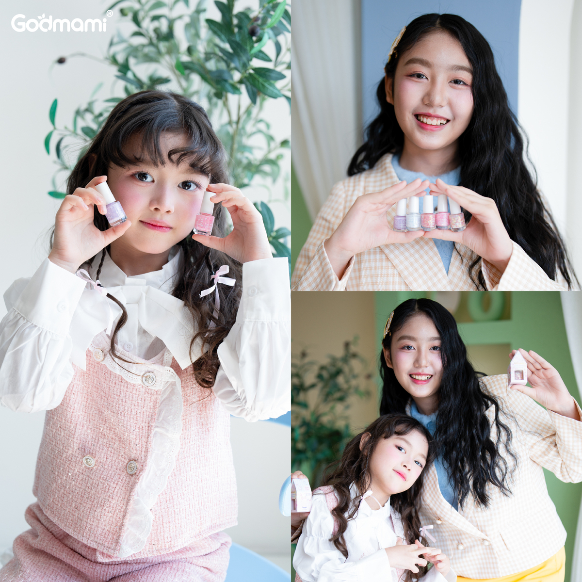 [ลิขสิทธิ์แท้] Godmami ทัลค์ ฟรี เพรสด์ พาวเดอร์ แป้งพัฟอัดแข็งสำหรับ ...