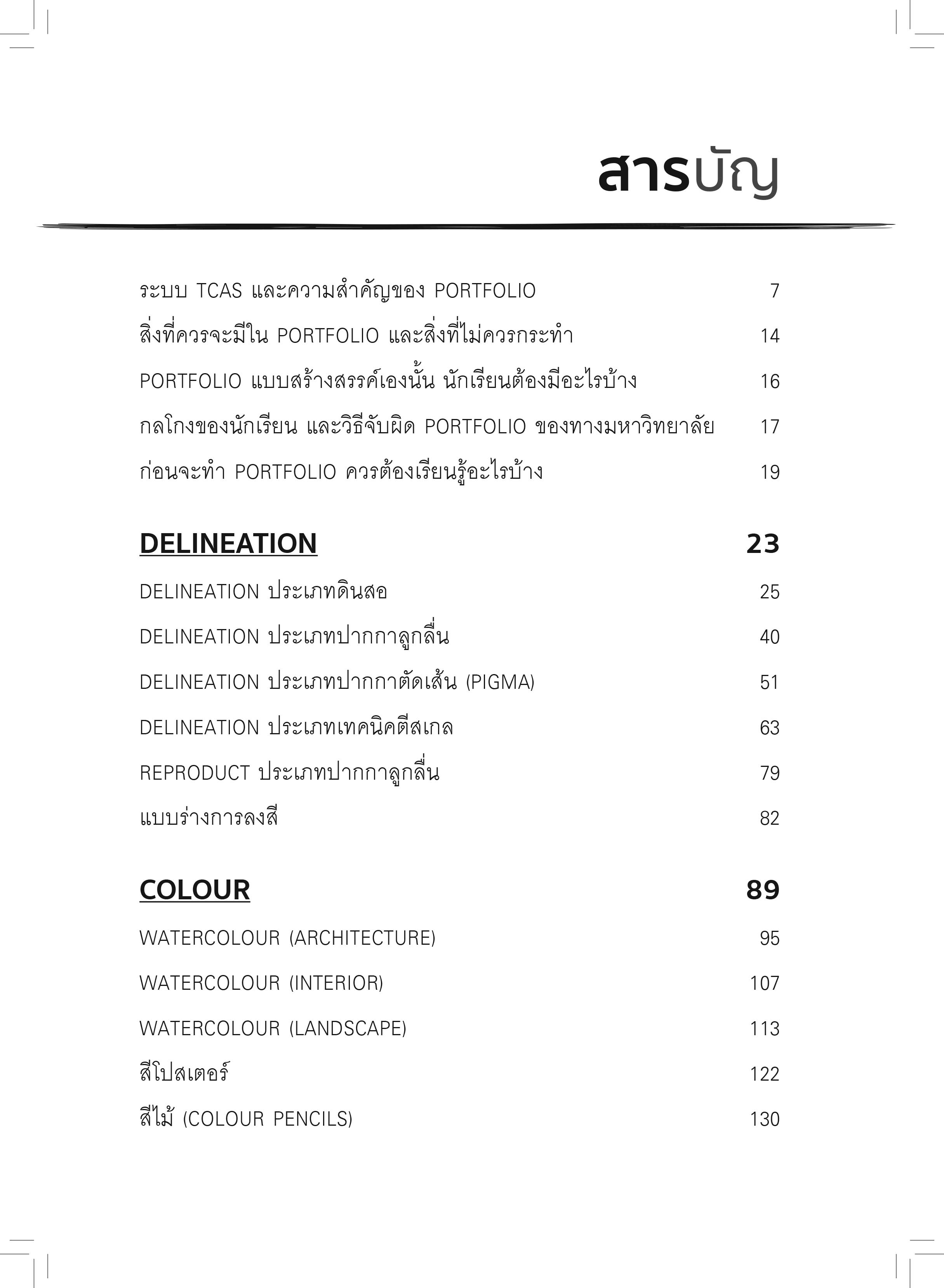คู่มือเตรียมสอบความถนัดทางสถาปัตยกรรม TPAT4 Part 2 สำหรับ Portfolio ...