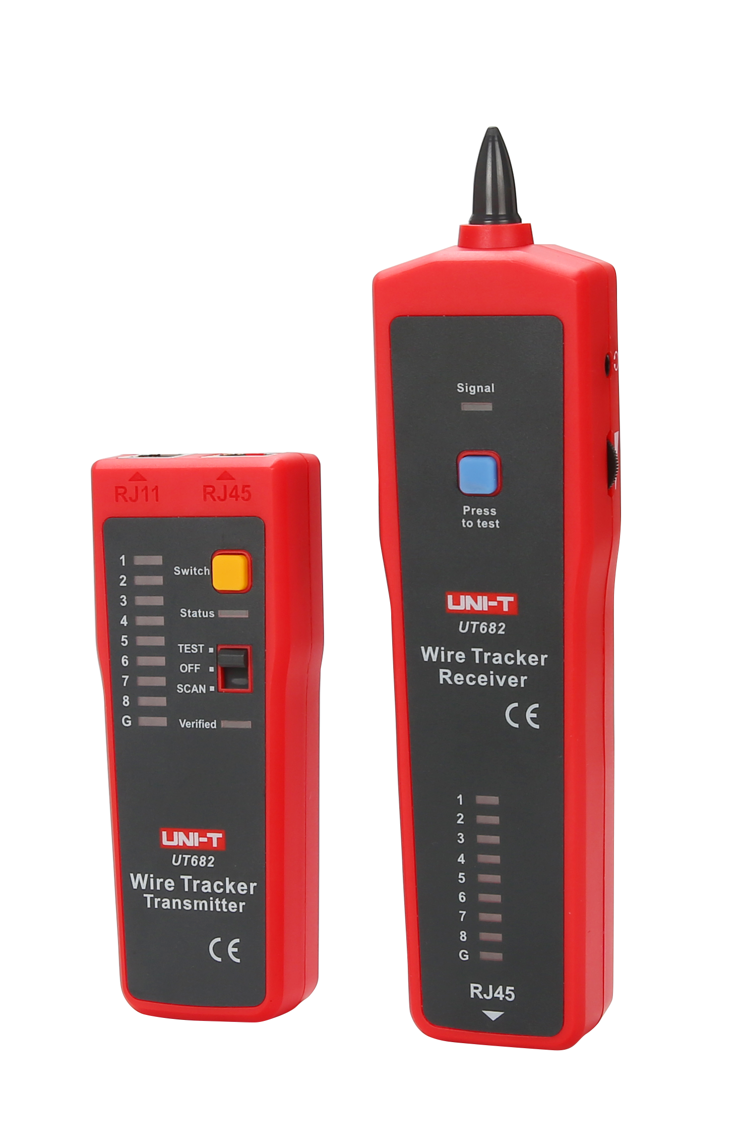 UNI-T UT682 เครื่องทดสอบสายแลนด์ Wire Tracker ทดสอบสายโทรศัพท์ ทดสอบสาย ...