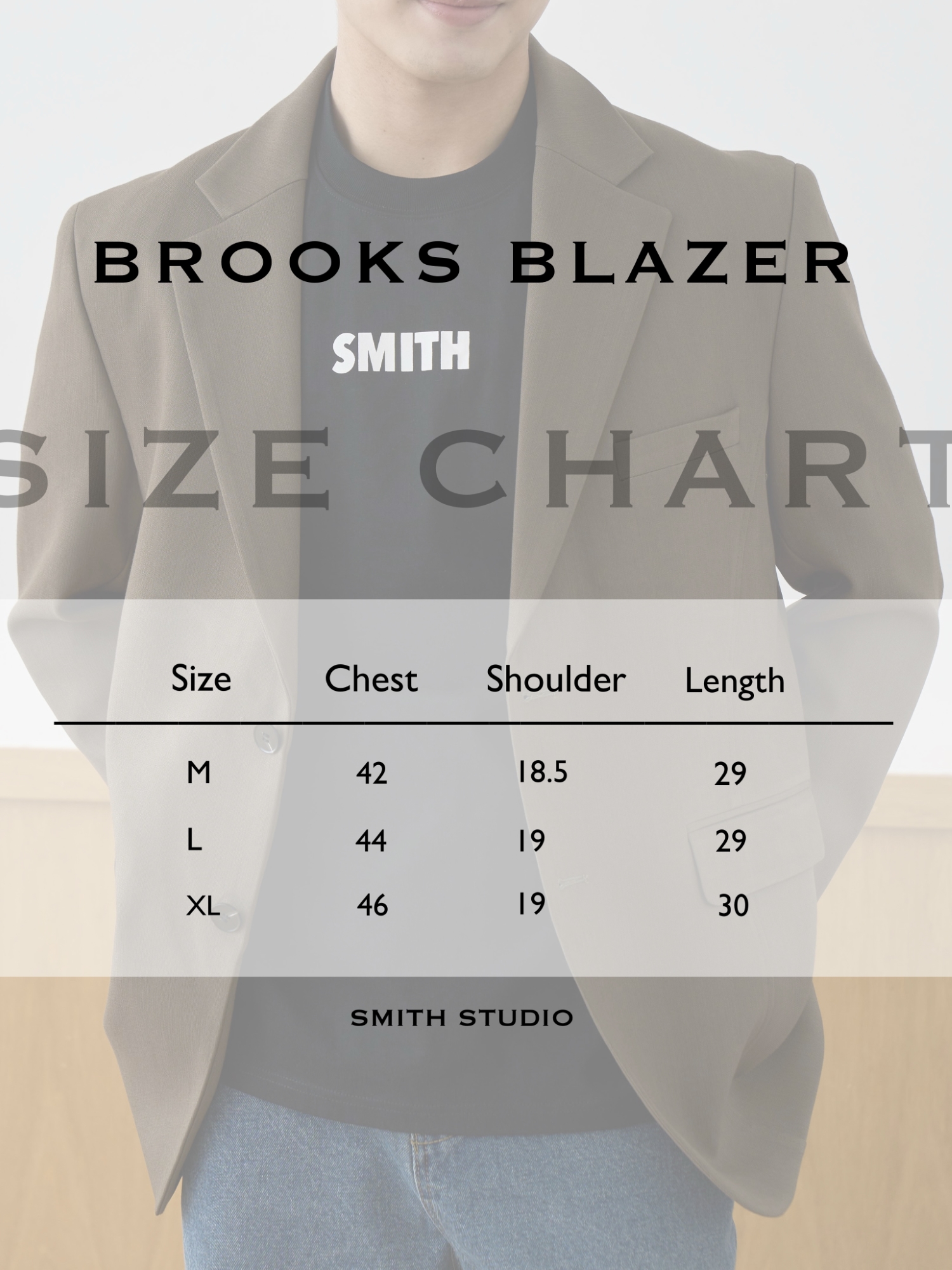 Smithstudio | Brooks Blazer | Shopee Thailand