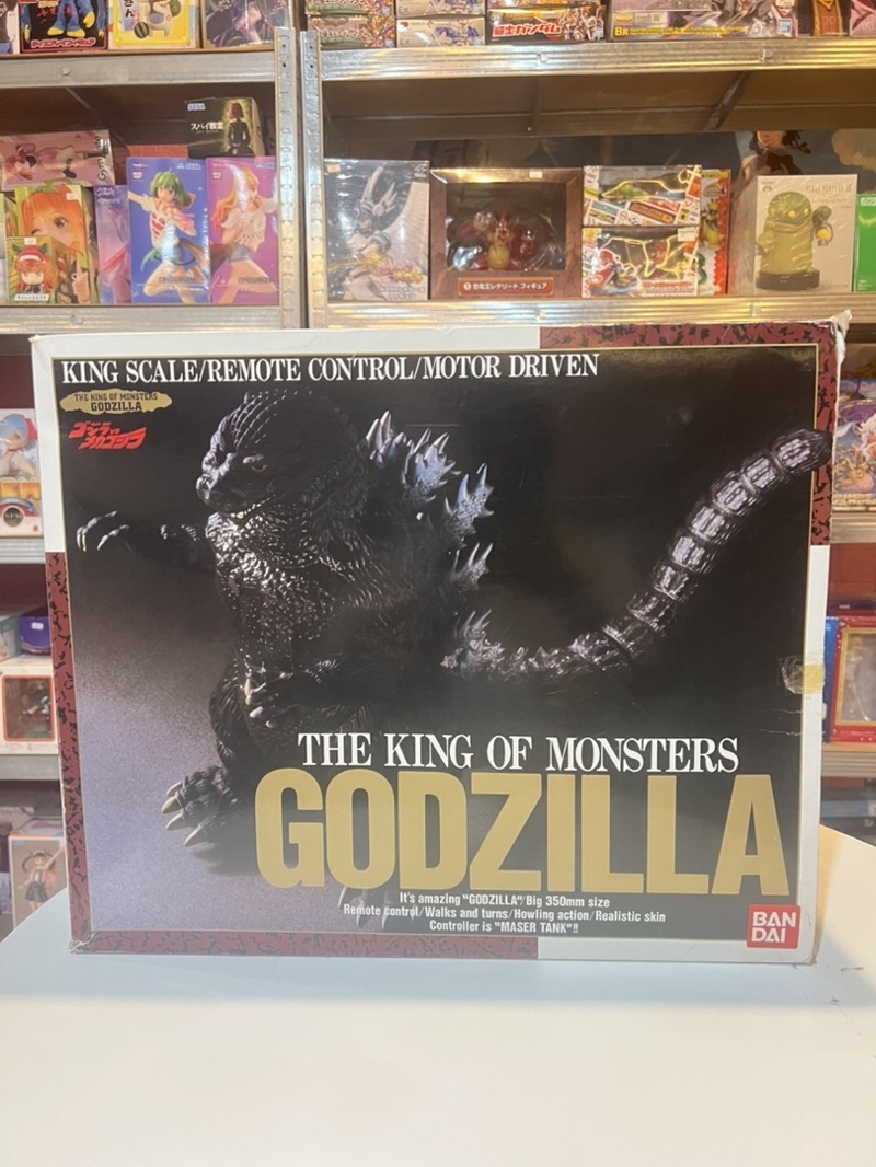 แท้ Godzilla Go Electric Monster King with Remote Control งานเก่า (หา ...