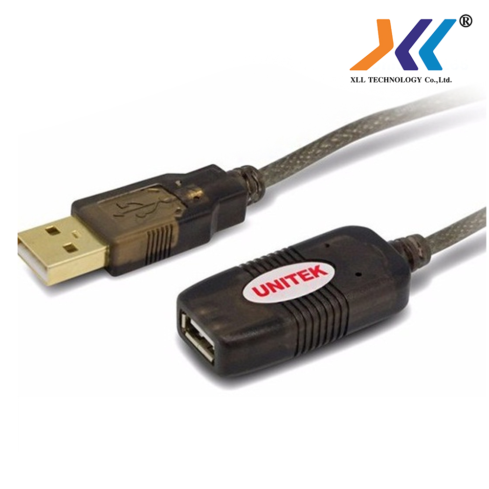 Unitex สายต่อเพิ่มความยาว USB 2.0 Extension Cable ผู้-เมีย ยาว 5 เมตร ...