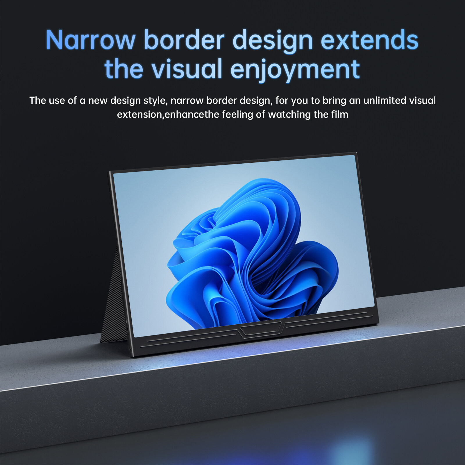 Rantoper Touch15.6นิ้วPortable Monitor 1080P Ips Full HD ลำโพงในตัว ...