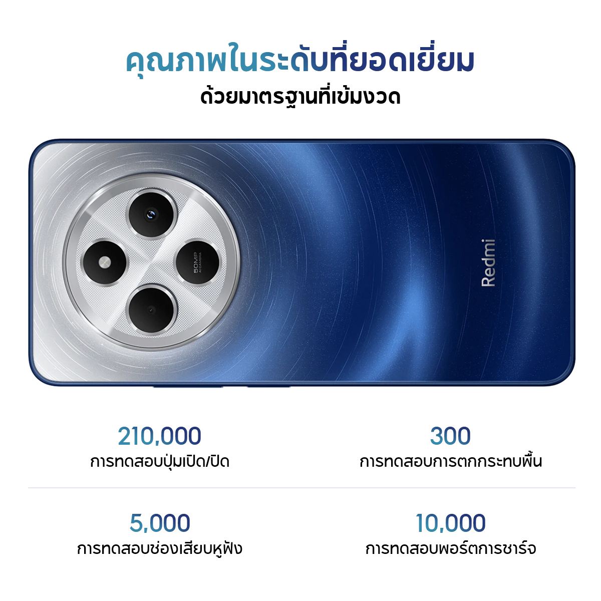 Xiaomi Redmi 14C 6+128 / 8+256 6.88" โทรศัพท์มือถือ แบตเตอรี่ 18W 5160mAh 120Hz กล้องหลัก 50 MP รับประกัน 15 เดือน