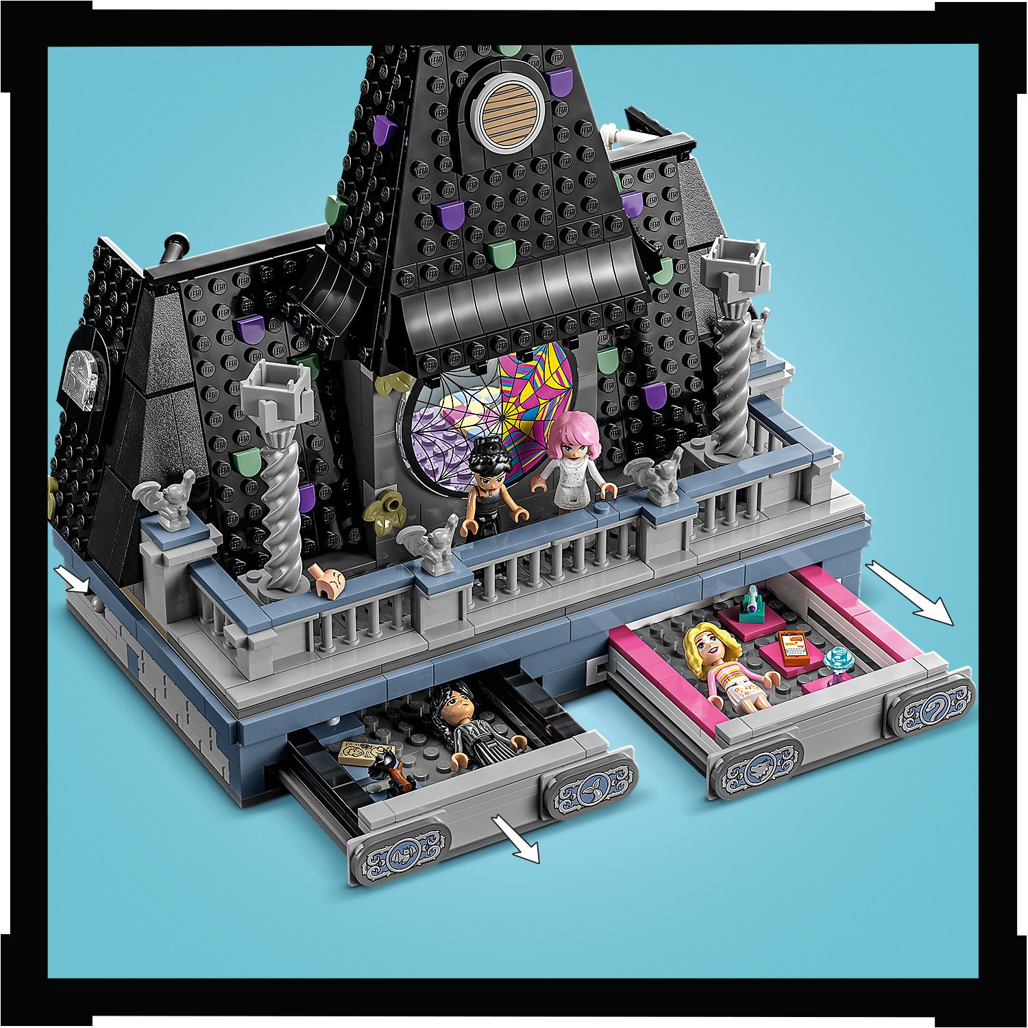 LEGO Wednesday 76781 Wednesday & Enid's Dorm Room (750 Pieces) | Shopee ...