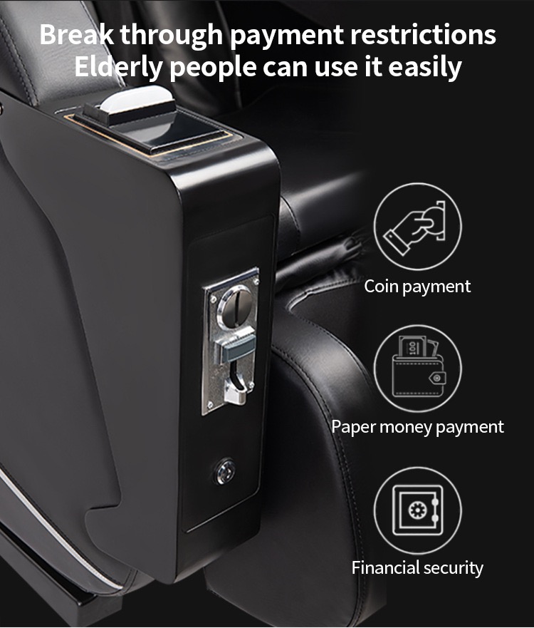 AILIST เก้าอี้นวด สีดำ ฟื้นฟูร่างกาย บรรเทาอาการปวดหลัง ปรับปรุงคุณภาพการนอนหลับ ผ่อนคลายกล้ามเนื้อ ฟื้นฟูร่างกาย เพื่อความผ่อนคลายขั้นสุด แข็งแรงทนทาน