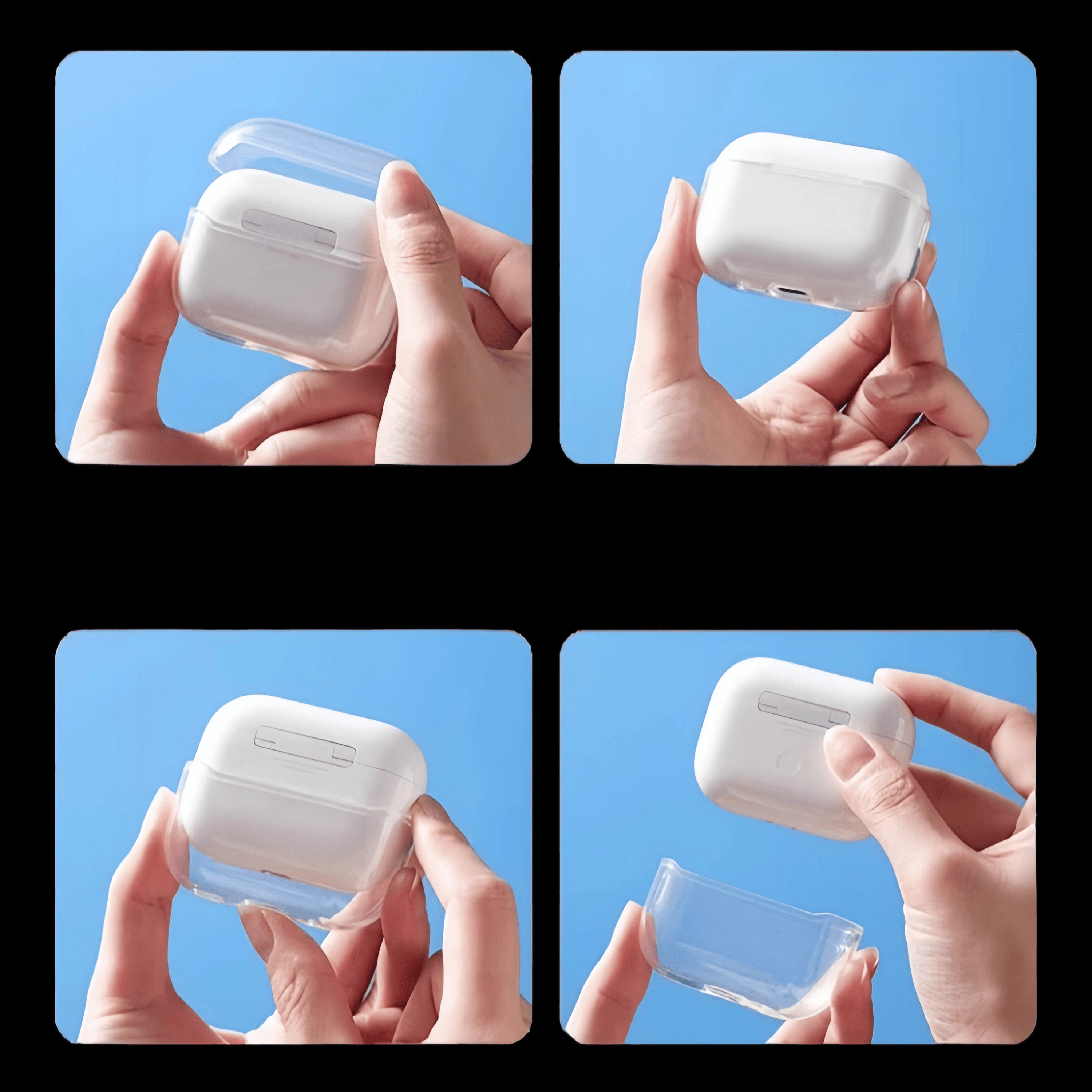 ROCK เคส AirPods 4/4ANC/3/2/1 I AirPods Pro 3/2/1 Case I เคสหูฟังแบบใส ...