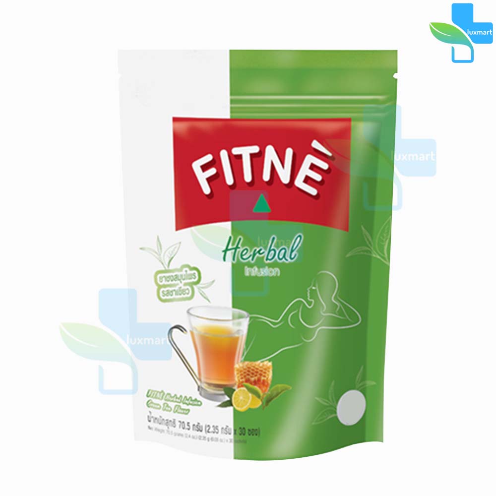 FITNE' Herbal Infusion Green Tea ฟิตเน่ ชาชงสมุนไพร รสชาเขียว ขนาด 8,15 ...