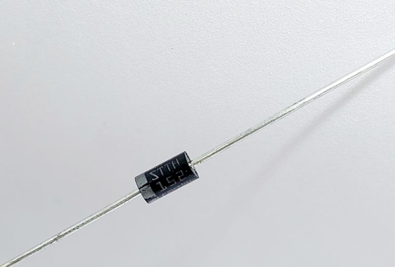 ( แพ็ค 5 ตัว ) STTH 152 DIODE , ไดโอด STTH152 , 1.5A 200V. ( พร้อมส่งใน ...