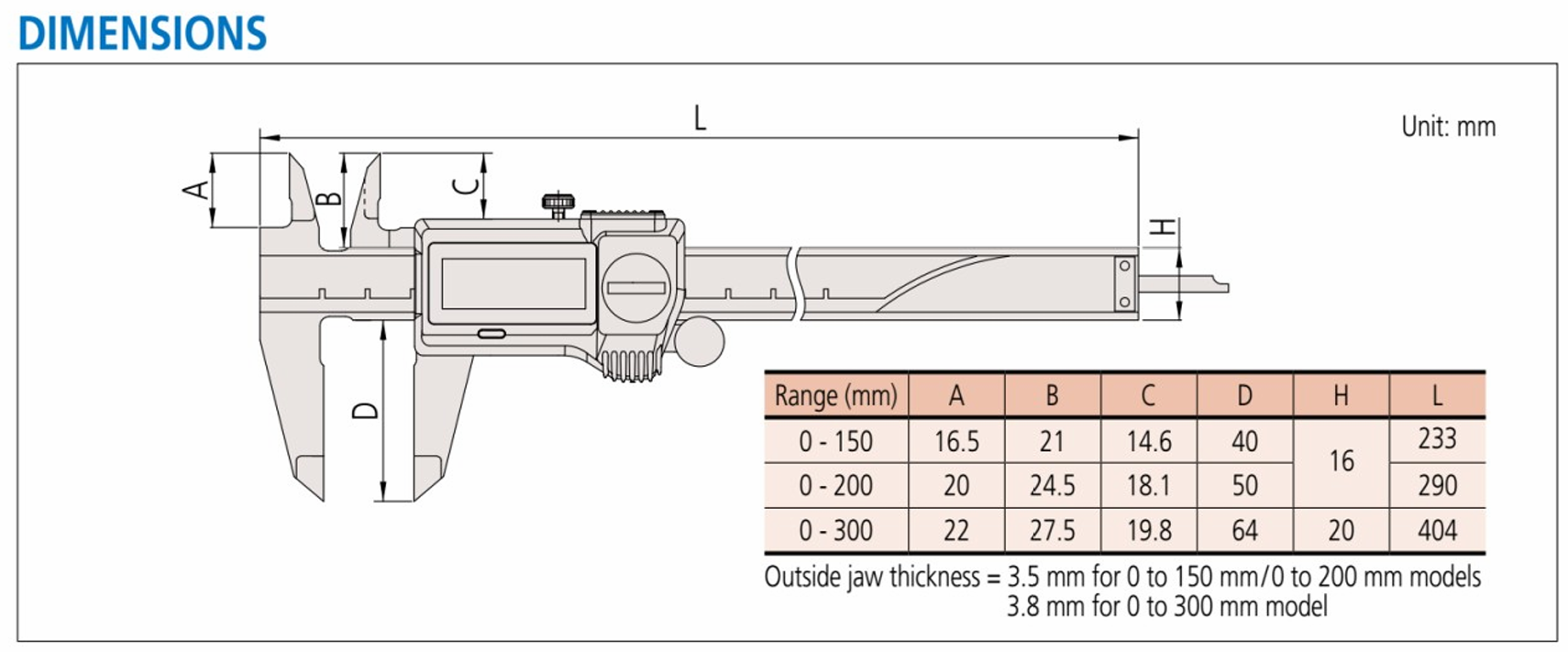 Digimatic caliper IP 67 ดิจิตอล คาลิปเปอร์ รุ่นกันน้ำและฝุ่น | Shopee ...