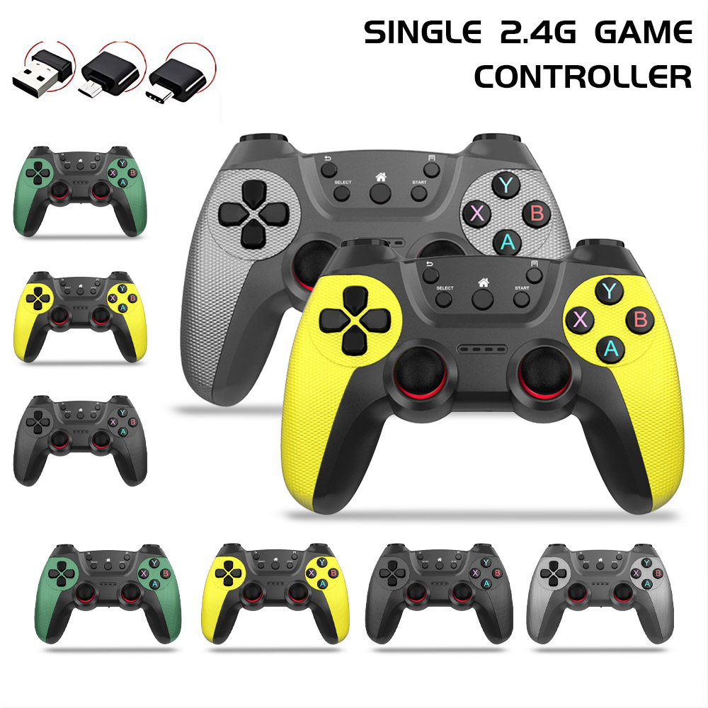 ของขวัญฟรีจาก Otg 2.4G จอยเกมไร้สาย Wireless Gaming Controller Gamepad ...