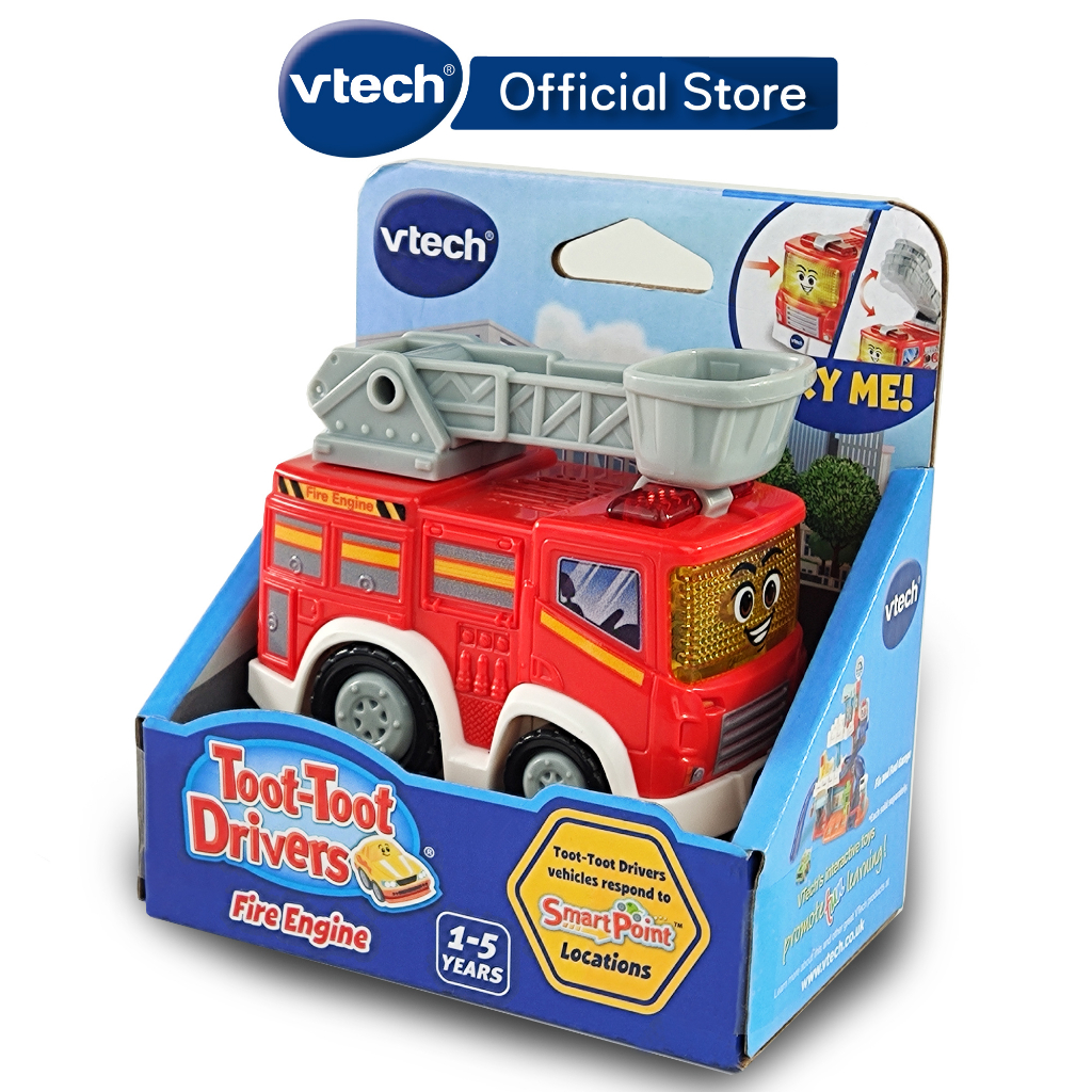 VTech GGSW Fire Engine Music Moveable Ladder,รถดับเพลิง เพลง ยานพาหนะ ...