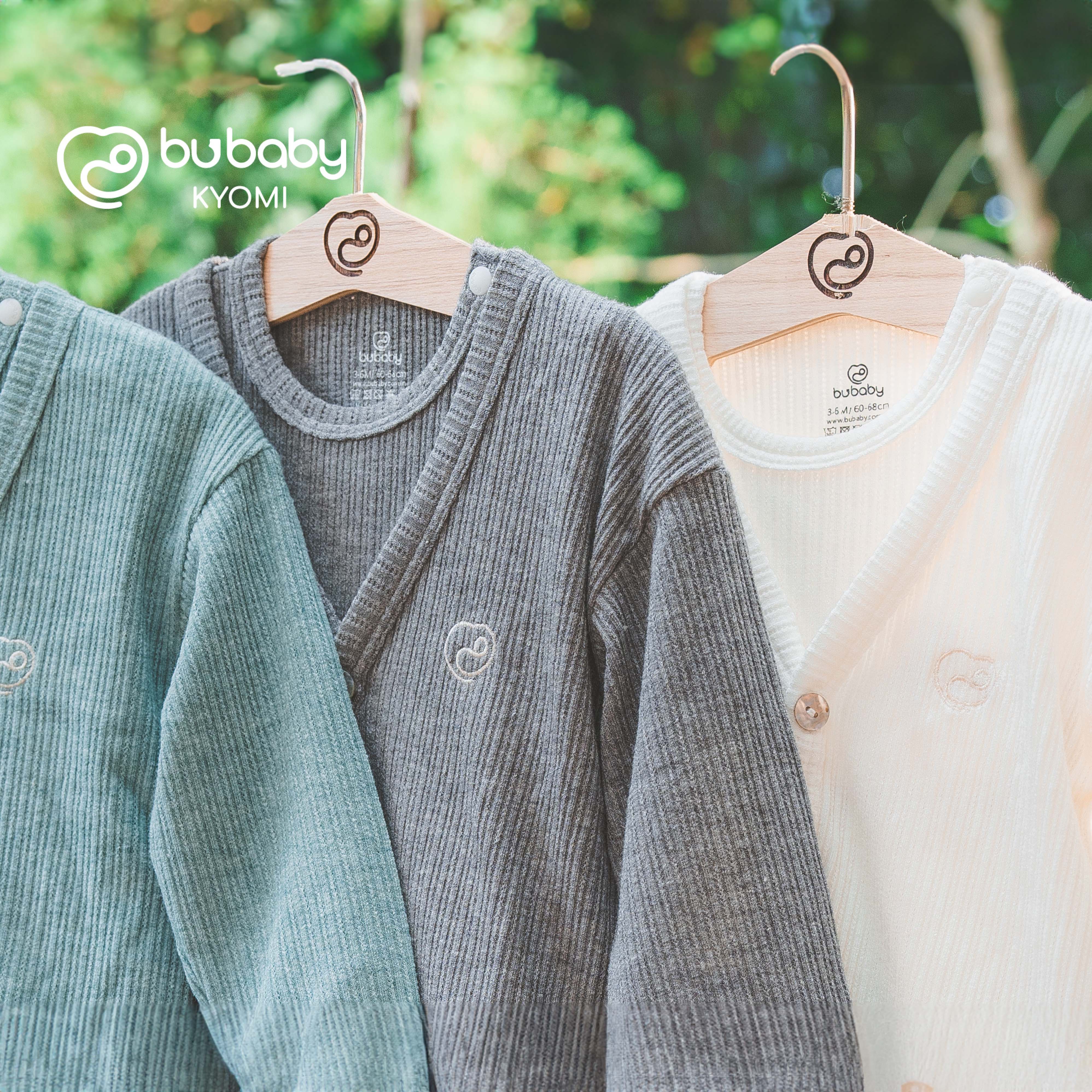 Bubaby เซ็ทชุดใยไผ่ บอดี้สูทเลนนี่+เสื้อคลุมแขนยาว & หมวกหมี / Lennie ...